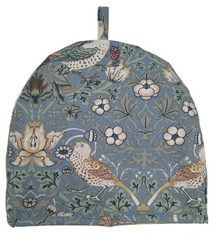 Tea Cosy William  Morris  Strawberry Thief Blue Small